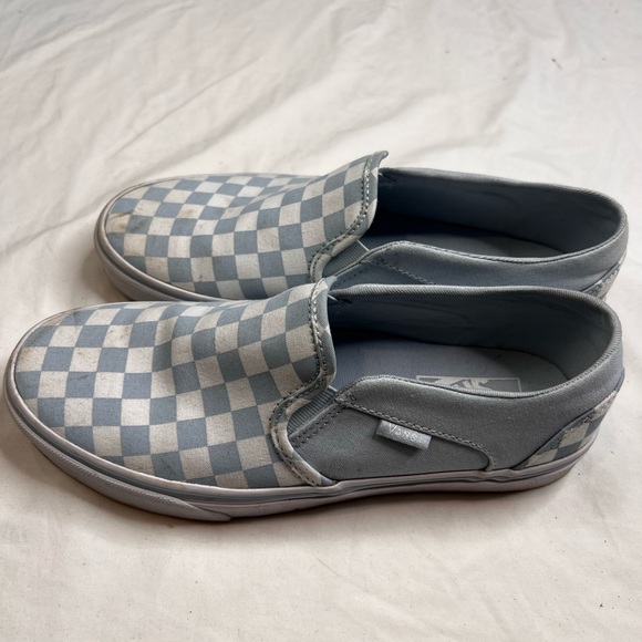 Vans Womens Off The Wall 721356 Blue Casual Shoes Sneakers Size 8.5 L010124 - Picture 6 of 8